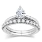 Nova Star(R) 1ctw. Lab Grown Diamond Pear Bridal Set - image 1