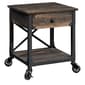 Sauder Steel River Side Table - Oak - image 1