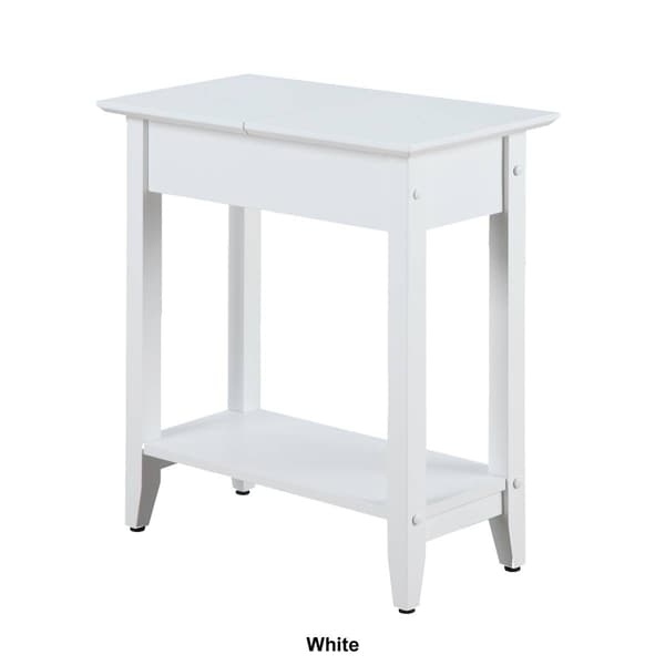 Convenience Concepts American Heritage End Table with Shelf