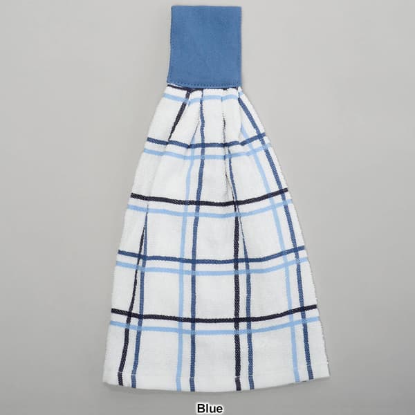 Ritz Plaid Tie Kitchen Towel