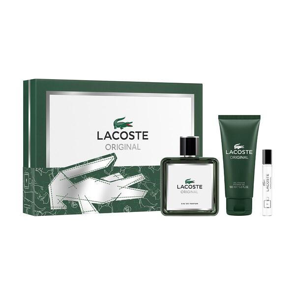 Lacoste Mens Original 3-Piece Gift Set - image 