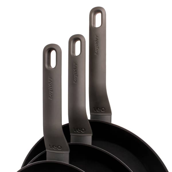 BergHOFF Non-stick Cast Aluminum 3pc. Frying Pan Set