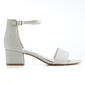 Womens Sugar Noelle Low Sling Back Sandals - Silver - image 2