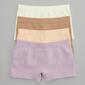 Girls &#40;7-14&#41; Lala&#40;R&#41; 4pk. Val Ribbed Seamless Boy Short Underwear - image 1
