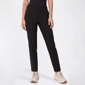 Womens DKNY Solid Button Tab Slim Trouser Pants - image 1