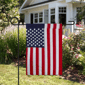 Northlight Patriotic Embroidered Outdoor Garden USA Flag - image 1