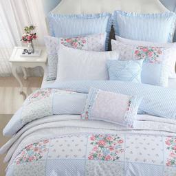Laura Ashley Hope Patchwork Duvet Cover Set