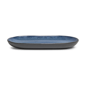 Sango Resona Blue/Black Large Ceramic Serving Platters - Set of 2 - image 7