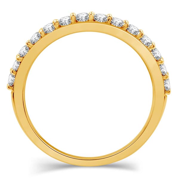 Nova Star® Yellow Gold 1ctw. Lab Grown Diamond Oval Bridal Set