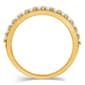 Nova Star® Yellow Gold 1ctw. Lab Grown Diamond Oval Bridal Set - image 5