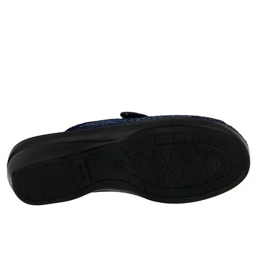 Womens Flexus® By Spring Step Merula Wedge Clogs - Navy