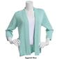 Plus Size Preswick & Moore 3/4 Sleeve Open Front Cardigan - image 6