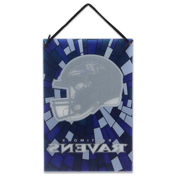 Open Road Small Hanging Acrylic Ravens Helmet
