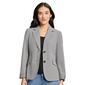 Womens Jones New York Long Sleeve Gingham Jacket - image 1