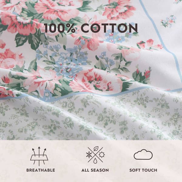 Laura Ashley Hope Patchwork Duvet Cover Set