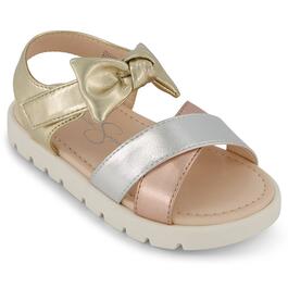 Little Girls Jessica Simpson Tia Cross Strappy Sandals