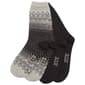 Womens HUE 2pk Fair Isle Crew Socks - image 1