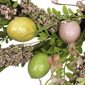 Northlight 20in. Glittered Eggs Hibiscus & Berries Easter Wreath - image 5