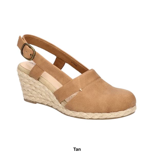 Womens Easy Street Stargaze Espadrille Slingback Sandals