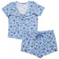 Juniors Peanuts™ Snoopy Daisies Ruched Tee & Shorts Pajama Set - image 2