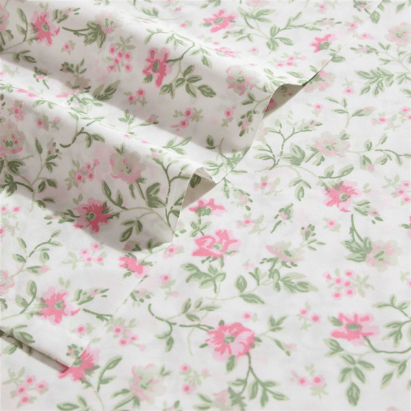 Laura Ashley® Bonnie Floral Percale Sheet Set