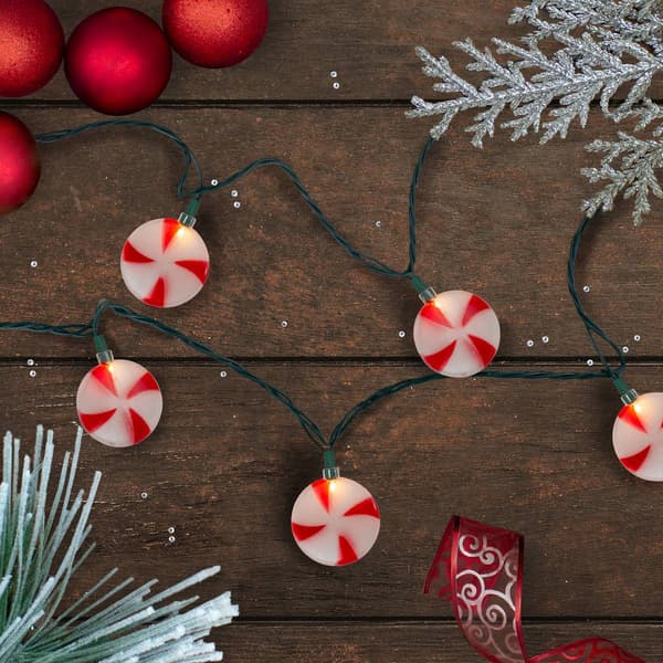 Northlight Seasonal 6ft. Peppermint Christmas Light Set
