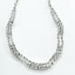 Rosa Rhinestones Crystal Wave Necklace - image 1