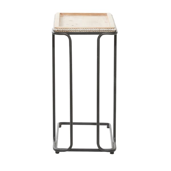9th & Pike&#174; Ceramic Industrial Accent Table