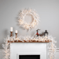 Northlight 9ft. Warm White LED Flocked Twig Christmas Garland - image 4
