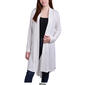 Womens NY Collection Chiffon Back Cozy Cardigan - image 4