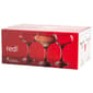 Home Essentials Red Series Set of 6 Coupe 9.5oz. Glasses - image 1