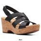 Womens Clarks® Collections Giselle Beach Wedge Sandals - image 7