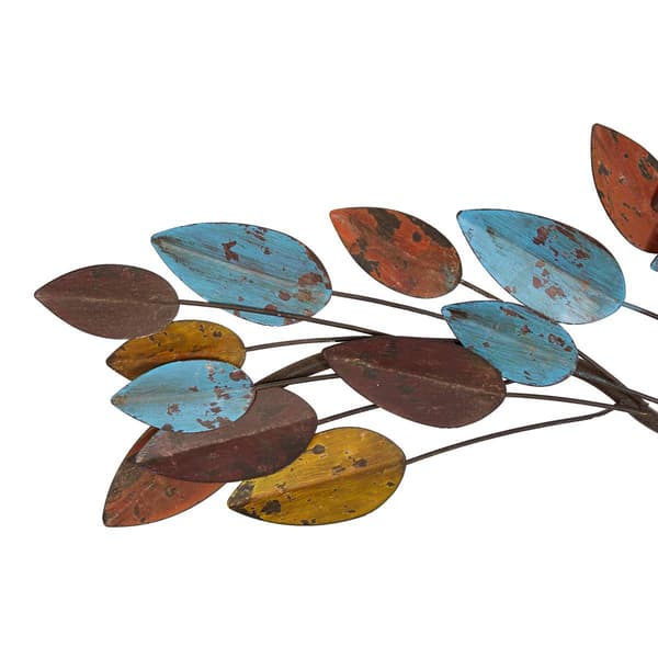 9th & Pike&#174; Tree Wall Art with Distressed Leaves Wall Decor