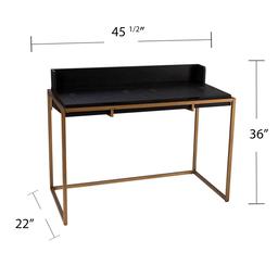 Southern Enterprises Caldlin Flip-Top Desk w/ Storage