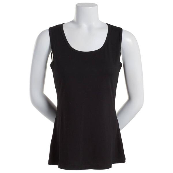 Womens Runway Ready Solid Milky Tank Top - image 