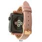 Womens Olivia Pratt&#8482; Solid Color Leather Apple Watch Band - 8866 - image 7