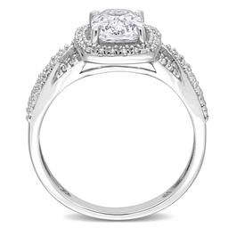 Gemstone Classics™ 10kt. White Gold White Sapphire Ring