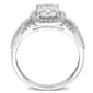 Gemstone Classics&#8482; 10kt. White Gold White Sapphire Ring - image 2