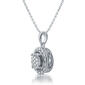 Diamond Classics&#8482; Sterling Silver 1/10ctw. Pendant - image 2