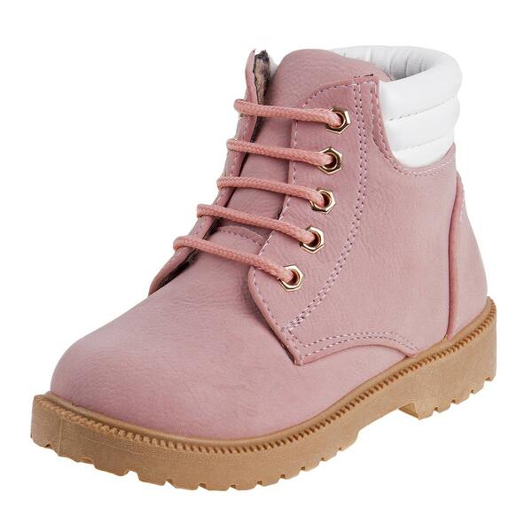 Big Girls Rugged Bear Lace-Up Boots - image 