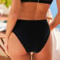 Womens Cupshe Mid Rise Hipster Bikini Swim Bottoms - image 2