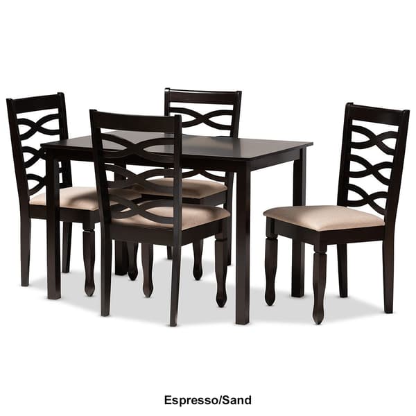 Baxton Studio Lanier 5pc. Dining Set