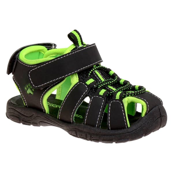 Big Boy Rugged Bear Hook & Loop Closed Toe Sport Sandals - image 
