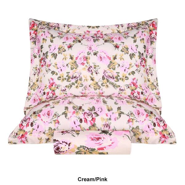 Superior Vintage Floral Cotton Duvet Cover Set
