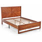 Acacia Wood Queen Bed Frame with Headboard - image 1