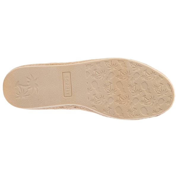 Womens Esprit Nadine Espadrille Fashion Sneakers - Cream Crochet