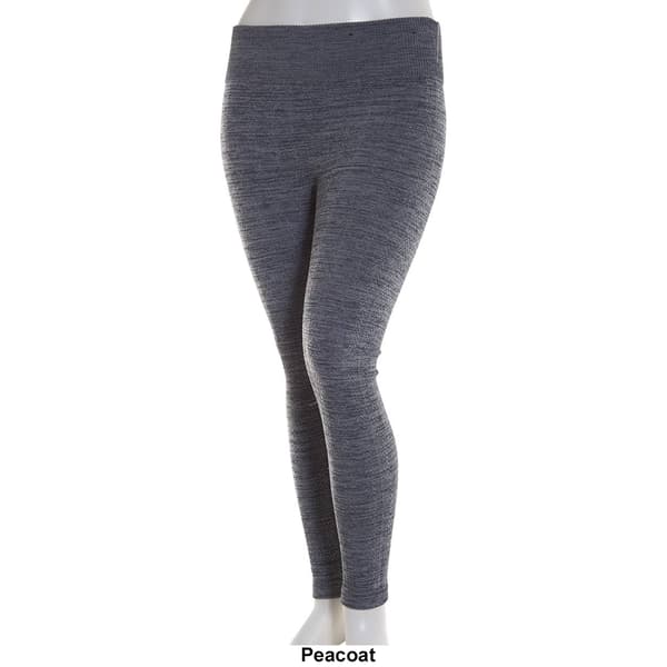 Womens One 5 One Space Dye Rib Fleece Lined Leggings