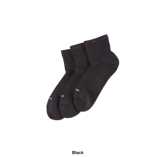 Womens HUE&#174; Air Cushion Mini Crew Socks