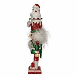 Kurt S. Adler 12in. Hollywood Nutcrackers Snowman Hat Nutcracker