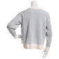 Juniors Plus No Comment Plaited Crew Neck Texture Stitch Sweater - image 3